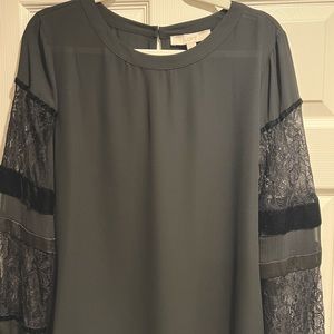 LOFT Black Blouse